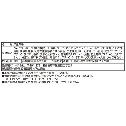 パスコ ごろっとりんごのアップルパイ 1個