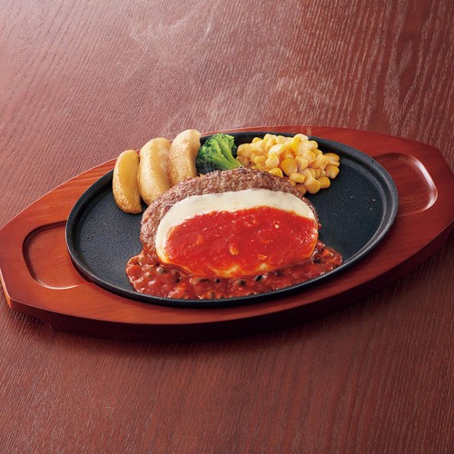 【冷凍】 ジョイフルのまさにお店のペッパーハンバーグ てりやきソース・ペッパー付き(加熱用) 1食(231g)