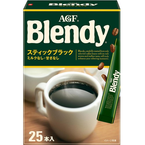 AGF ブレンディ スティック ブラック【インスタント】 25本入