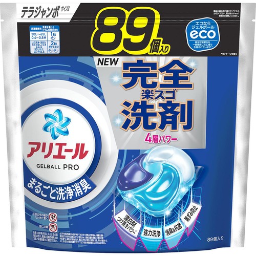 P&G アリエール 洗濯洗剤 ジェルボールプロ まるごと洗浄消臭