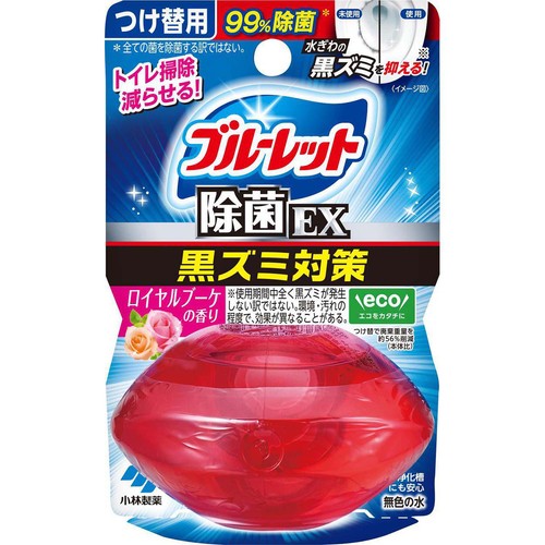 小林製薬 液体ブルーレットおくだけ 除菌EX つけ替用 ロイヤルブーケ 67mL