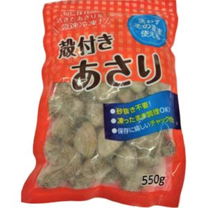 冷凍】 中国産殻付あさり 550g Green Beans | グリーンビーンズ by AEON
