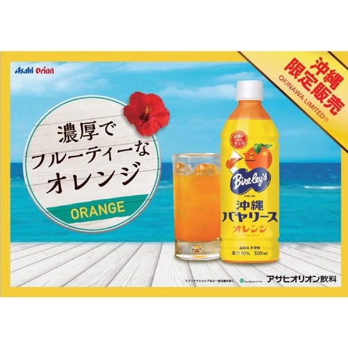 アサヒオリオン飲料 沖縄バヤリースオレンジ 500ml