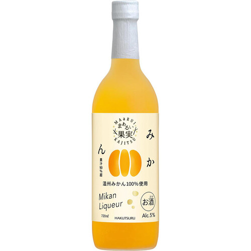 白鶴 まぁるい果実 みかん 720ml