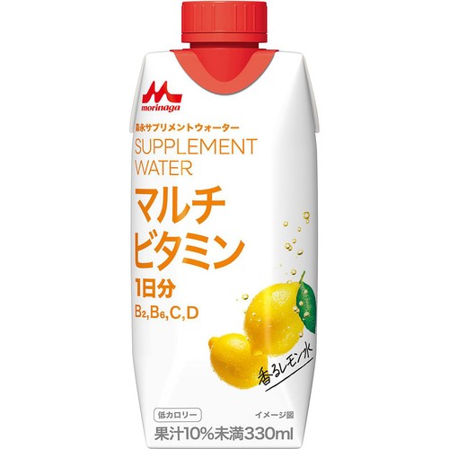 森永乳業 サプリメントウォーター マルチビタミン 香るレモン水 330ml