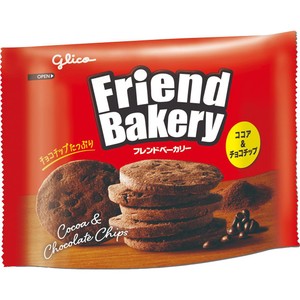 江崎グリコ フレンドベーカリーココア&チョコチップ 48g Green Beans