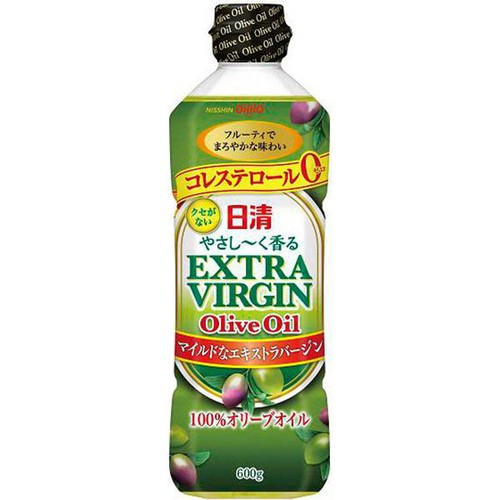 日清オイリオ やさし〜く香るエキストラバージンオリーブオイル 600g