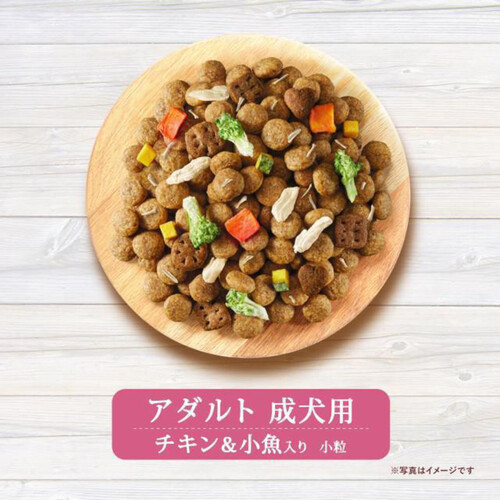 【ペット用】 ユニ・チャーム 国産グラン・デリ フレシャス アダルト成犬用 チキン&小魚入り 小粒 1.0kg