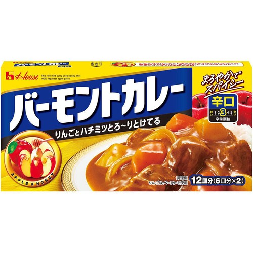 ハウス食品 バーモントカレー 辛口 230g