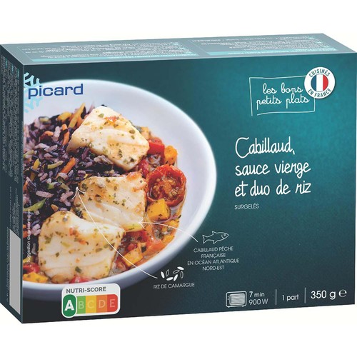 ピカール タラのヴィエルジュソースとカマルグライス【冷凍】 350g