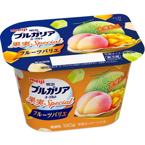 明治 ブルガリアヨーグルト 果実Specialフルーツバリエ 180g Green