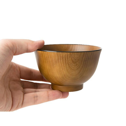 ⭐️ 会津塗 天然木加工品 四君子蒔絵 朱内朱 蓋付きお吸物椀揃 5客 ⭐️ ⭐️ 会津塗 天然木加工品 四君子蒔絵 朱内朱 蓋付きお吸物椀揃