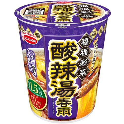 エースコック 福福彩菜 酸辣湯春雨 40g