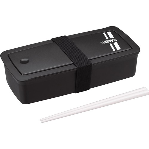 サーモス フレッシュランチボックス一段式 700ml ブラックシルバー DJS