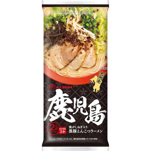 マルタイ 鹿児島 黒豚とんこつラーメン 185g