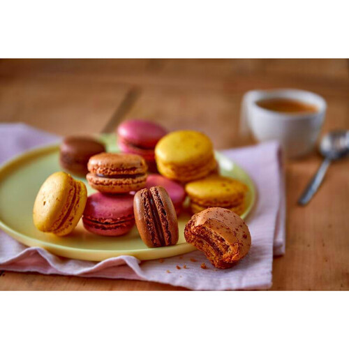 ピカール 4種類のマカロン レモン・スペキュロス・赤いフルーツ