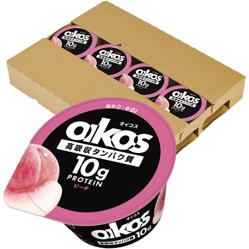 ダノン オイコス ピーチ 1ケース 113g x 12個入 Green Beans