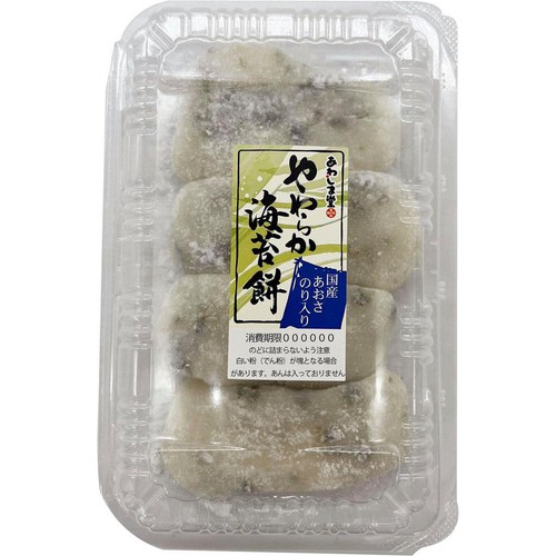 あわしま堂 やわらか海苔餅 4個 Green Beans | グリーンビーンズ by AEON