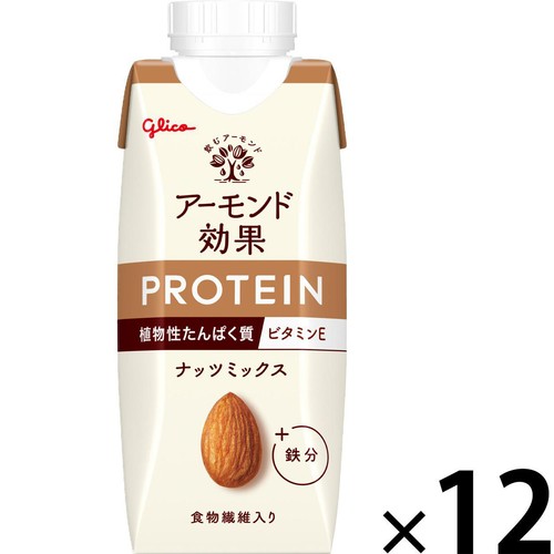 グリコ アーモンド効果 プロテインナッツミックス 1ケース 250g x 12本