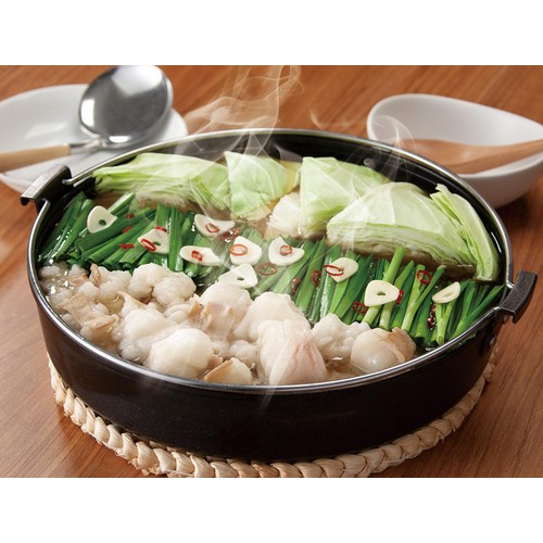 冷凍】博多名物 国産牛もつ鍋セット 1セット(601.5g) Green Beans