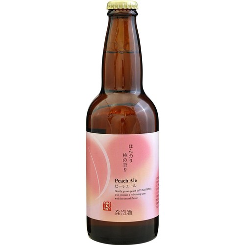 【6%】【福島県】 みちのく福島路ビール ピーチエール 330ml