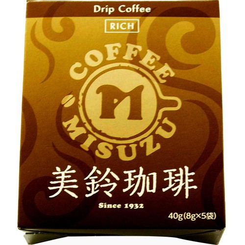 美鈴コーヒー 美鈴ドリップ 珈琲 リッチ 5袋入
