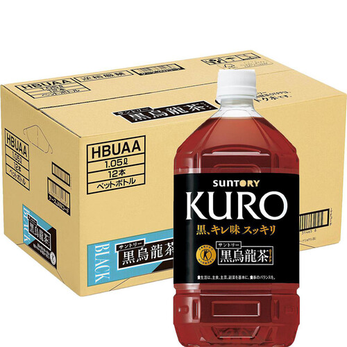 サントリー 黒烏龍茶 1ケース 1050ml x 12本 Green Beans | グリーン