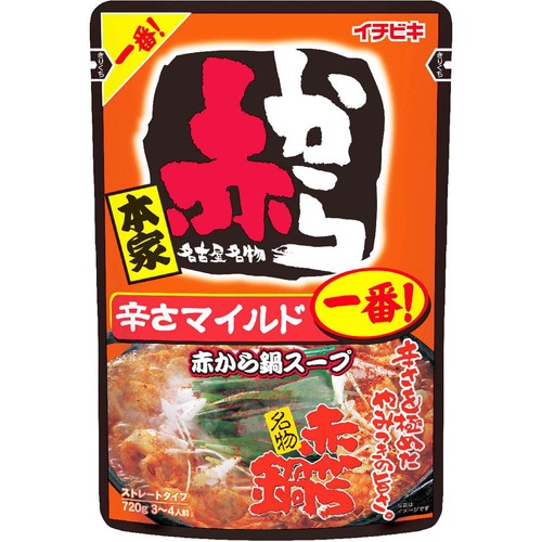 イチビキ 赤から鍋スープ1番 720g