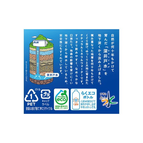 アサヒ飲料 おいしい水 富士山 2000ml