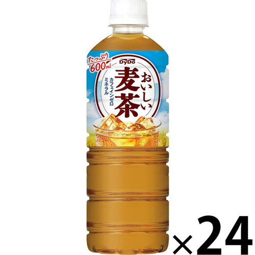 ダイドードリンコ おいしい麦茶 1ケース 600ml x 24本