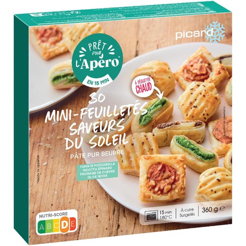 ピカール 食前のおつまみ 4種類のミニパイ【冷凍】 360g