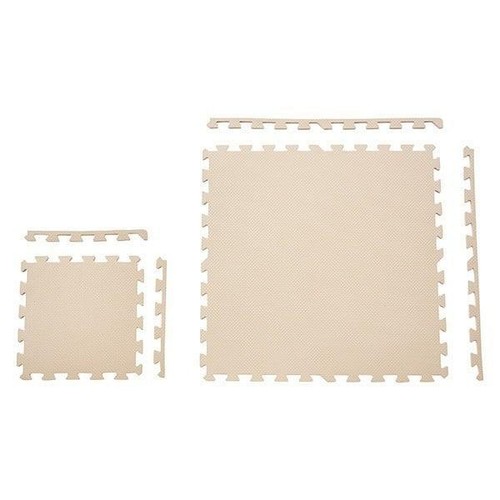 抗菌ジョイントマット(厚さ1cm) 30 x 30cm 9枚入り グレージュ ホームコーディ