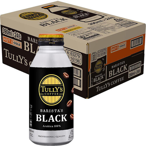 伊藤園 タリーズコーヒー バリスタズブラック 1ケース 390ml x