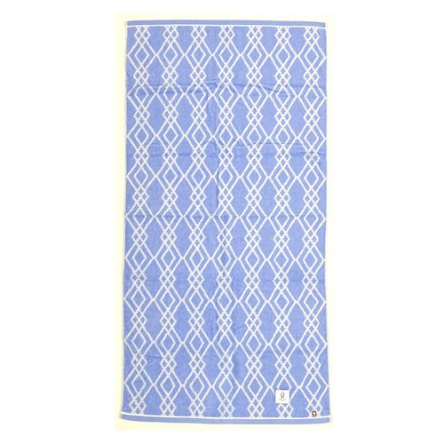 林 今治コリドーバスタオル 約60 x 120cm ブルー
