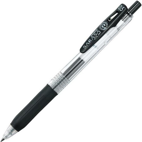 ゼブラ サラサクリップ ボールペン 黒 0.5mm 水性