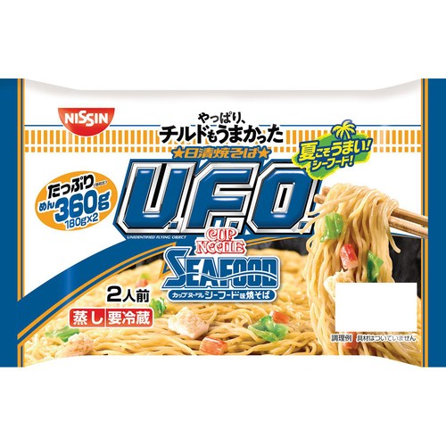 日清食品 日清焼そばU.F.O. シーフード 2人前