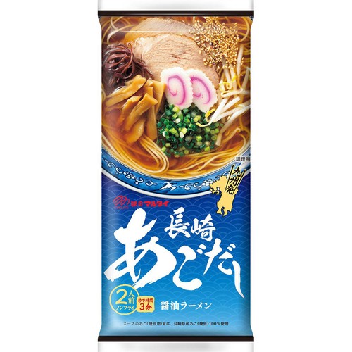 マルタイ 長崎あごだし入り醤油ラーメン 178g
