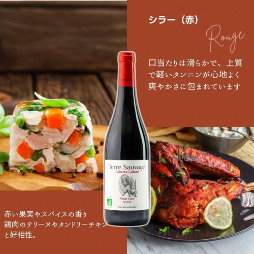【フランス産】 Gilbert&Gaillard シラー 750ml