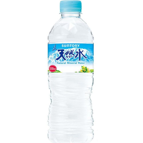 サントリー 天然水 1ケース 550ml x 24本