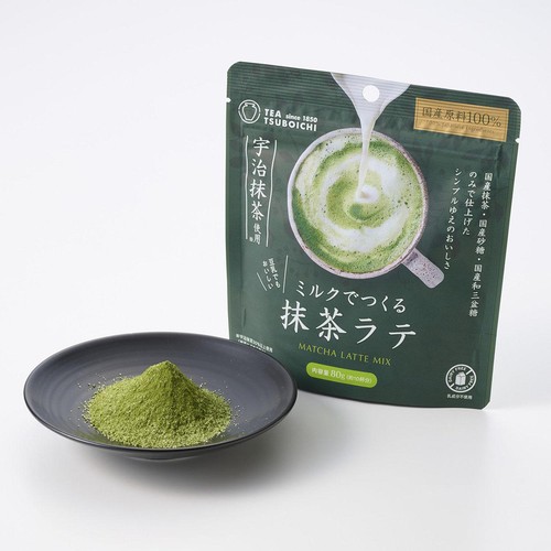 つぼ市製茶本舗 ミルクでつくる抹茶ラテ 80g Green Beans | グリーン