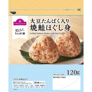 冷蔵】大豆たんぱく入り焼鮭ほぐし身 120g トップバリュ Green Beans