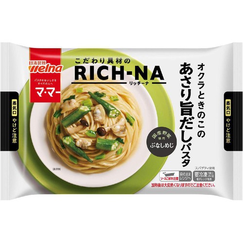 日清製粉ウェルナ マ・マー RICH-NA リッチーナ オクラときのこの