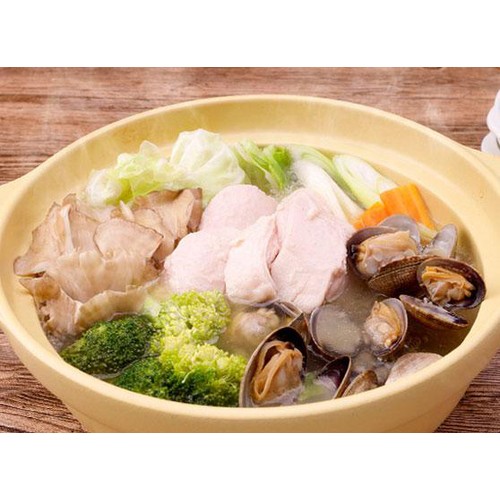 モランボン コク旨スープがからむ 魅惑の丸鶏清湯鍋用スープ 3~4人前 (750g)