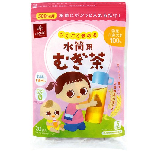 はくばく ごくごく飲める 水筒用むぎ茶 5ヵ月頃から 200g