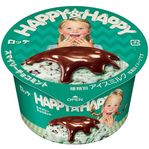 ロッテ HAPPY&HAPPY スマイリーチョコミント 150ml
