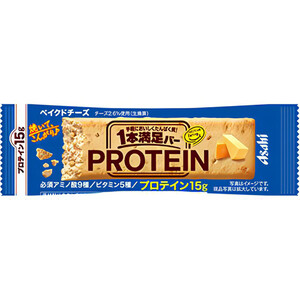 アサヒグループ食品 1本満足バープロテインベイクドチーズ 1本