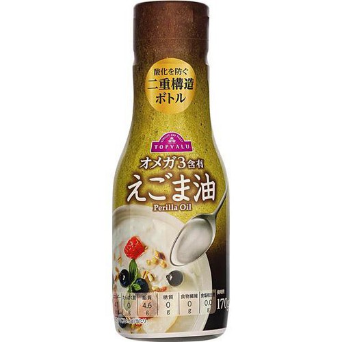 オメガ3えごま油 170g トップバリュ Green Beans | グリーンビーンズ