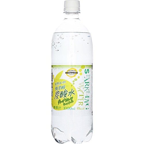 SparklingWater炭酸水 グレープフルーツ 1000ml トップバリュベスト