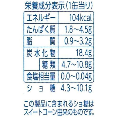 はごろもフーズ シャキッとコーンクリーム 180g