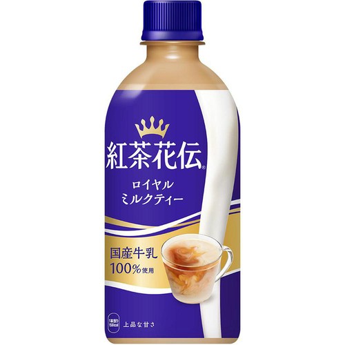 値下げ　紅茶花伝　ロイミの優しさ コカ・コーラ 紅茶花伝 ロイヤルミルクティー 440ml Green Beans